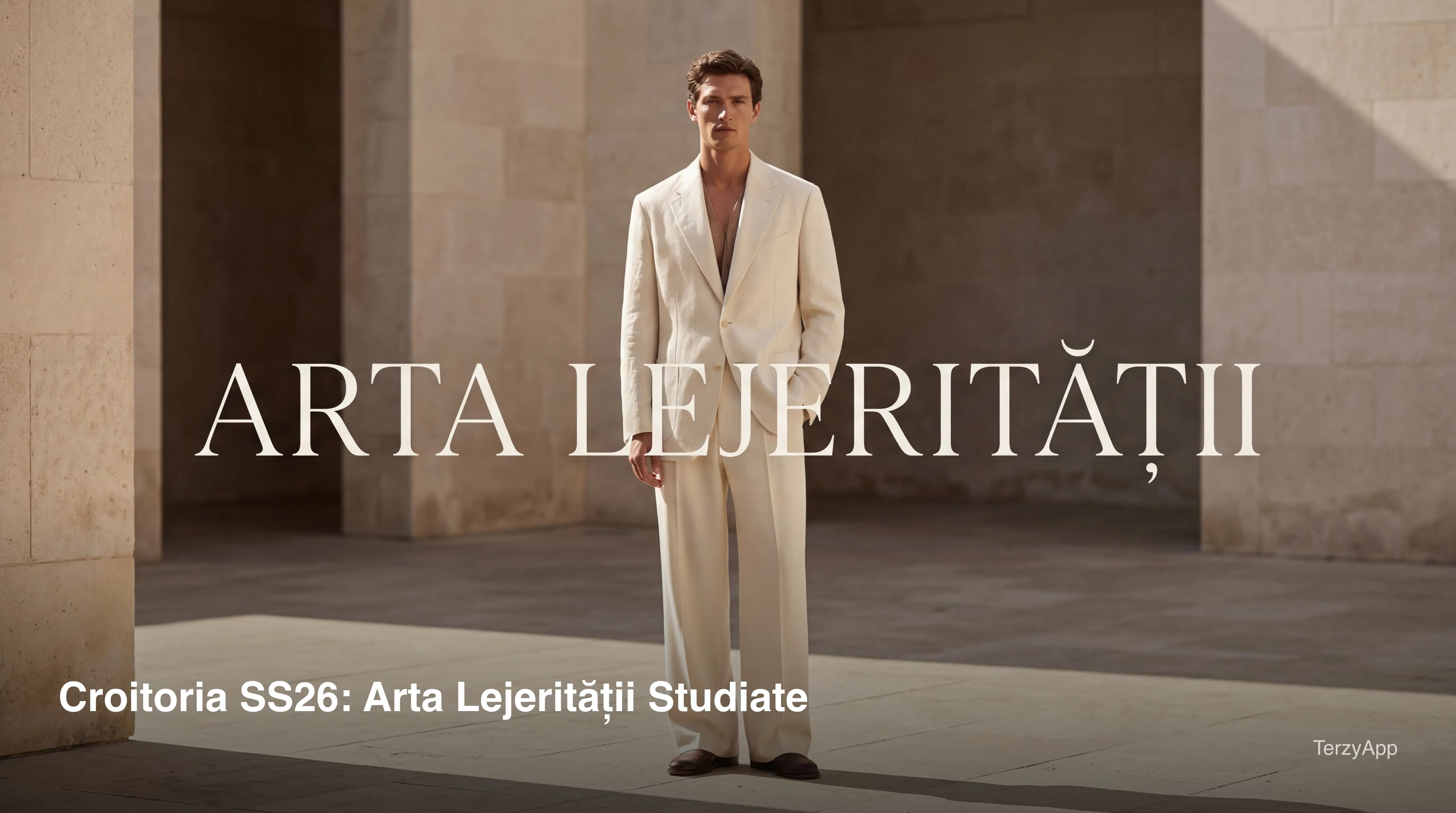 Croitoria SS26: Arta Lejerității Studiate