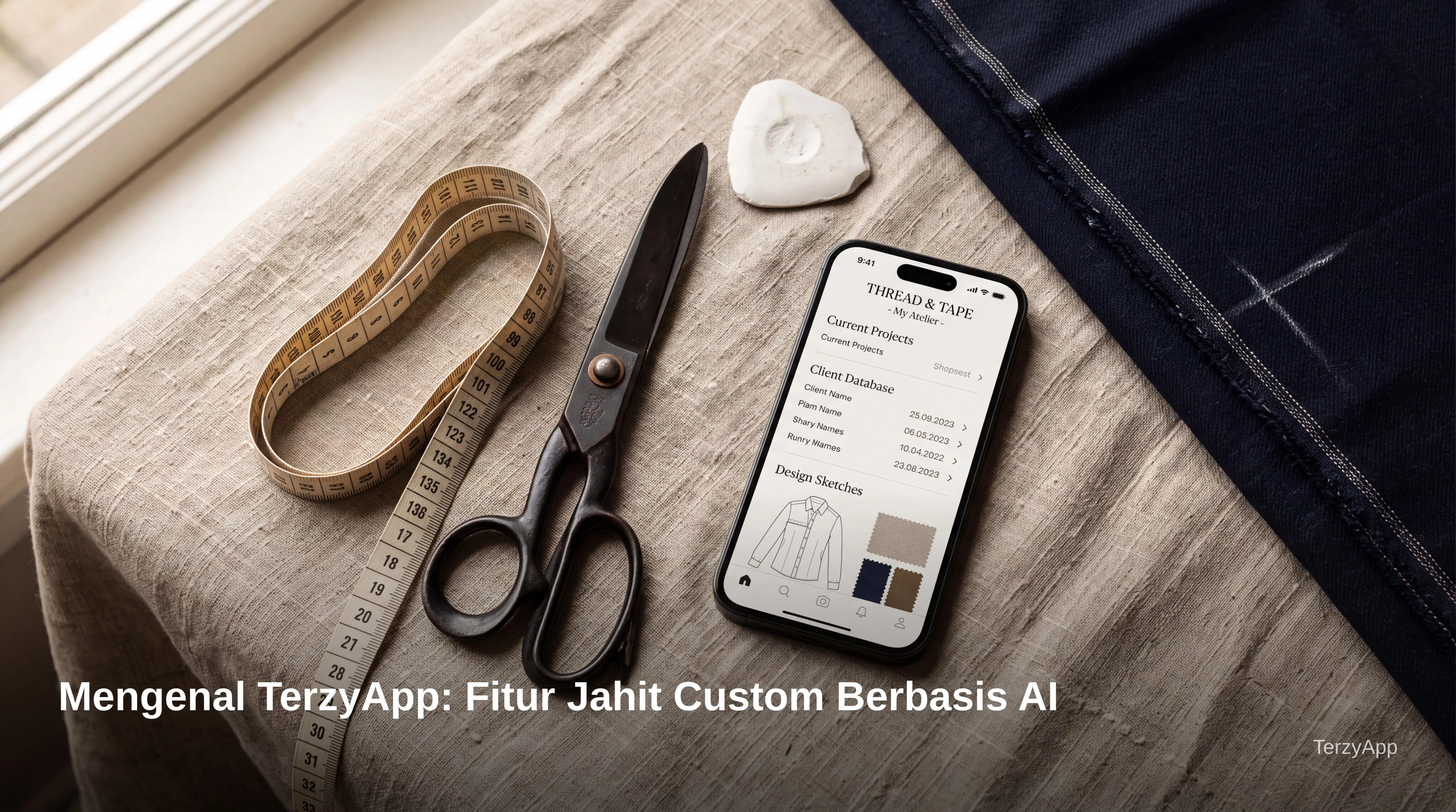 Mengenal TerzyApp: Fitur Jahit Custom Berbasis AI