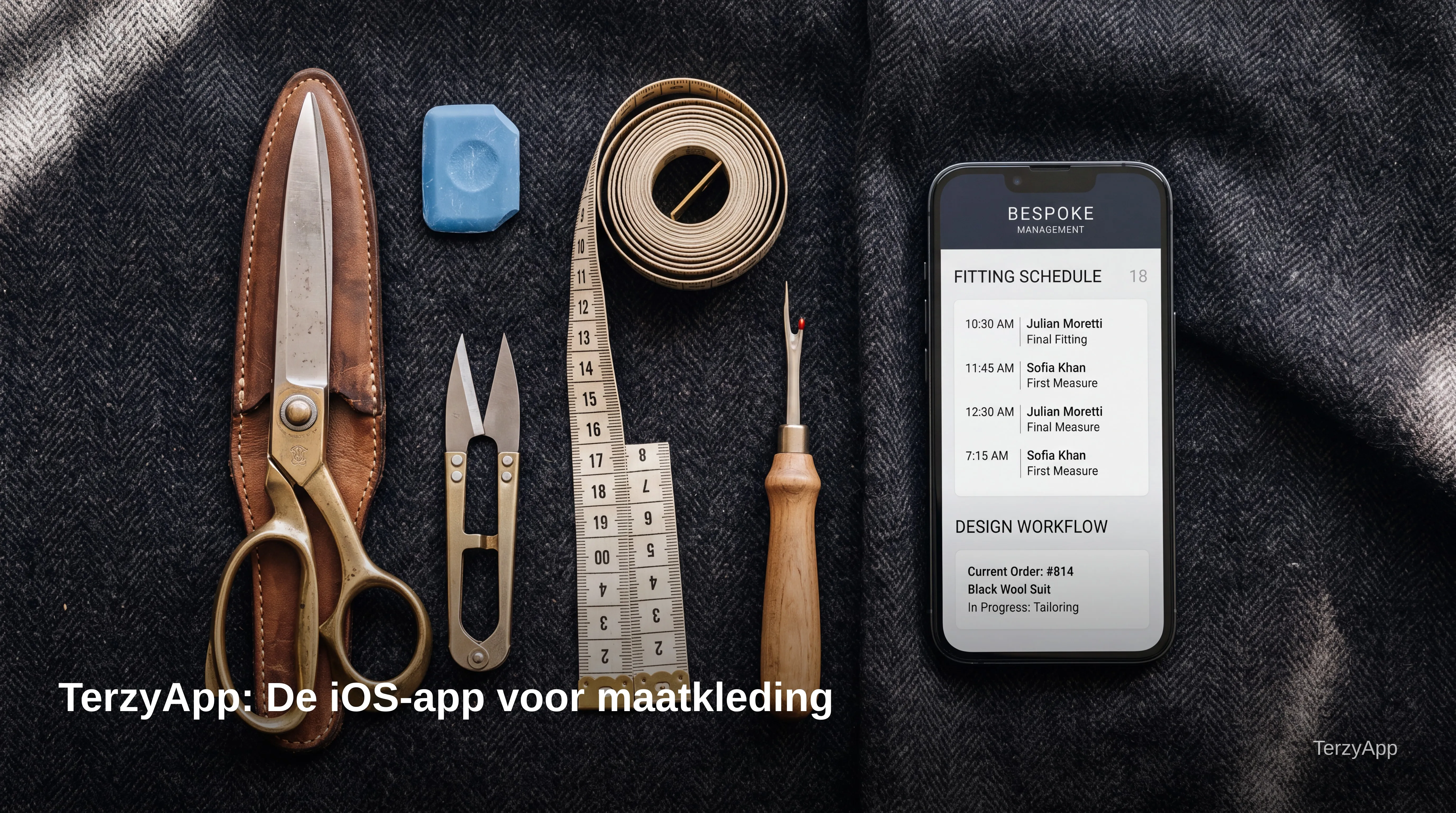 TerzyApp: De iOS-app voor maatkleding