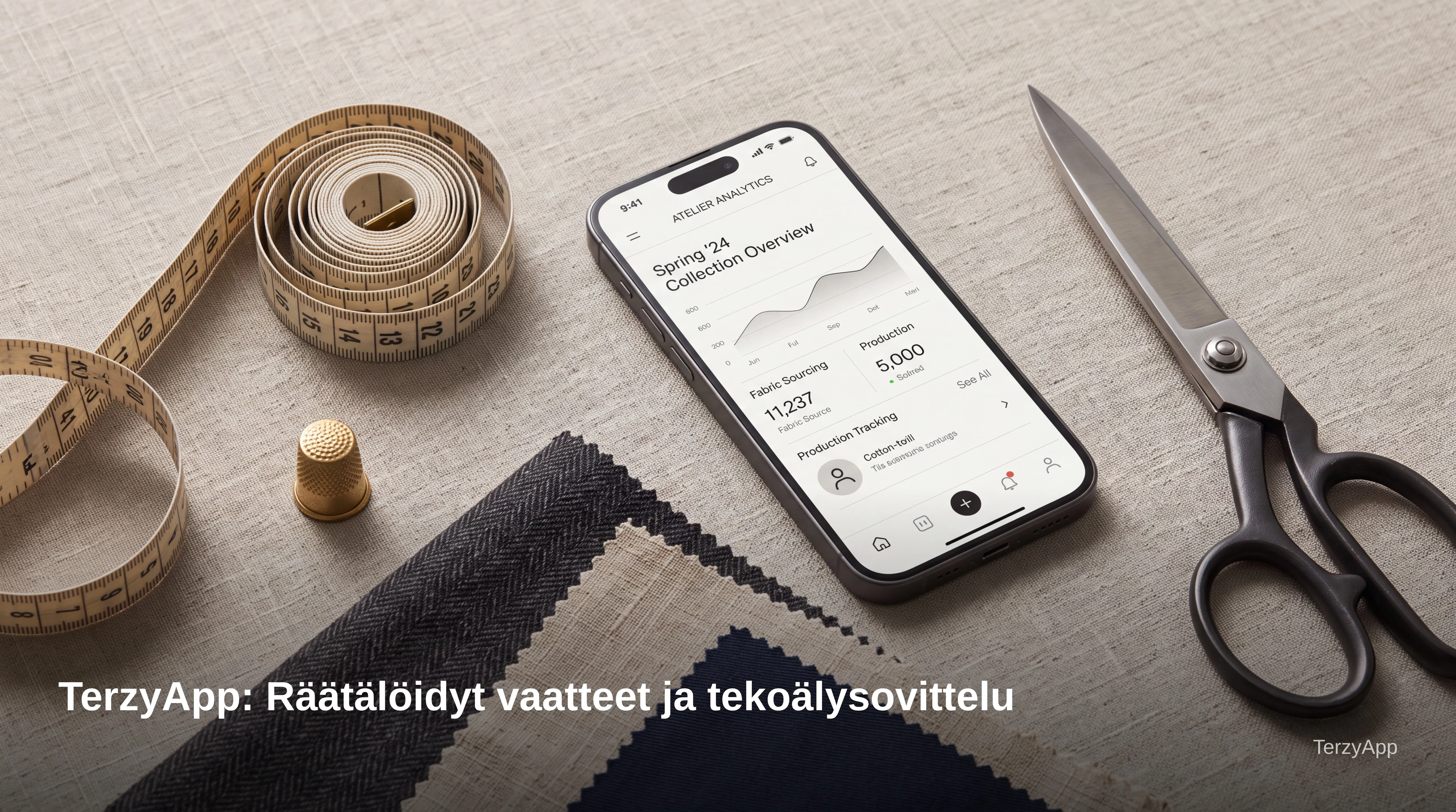 TerzyApp: Räätälöidyt vaatteet ja tekoälysovittelu