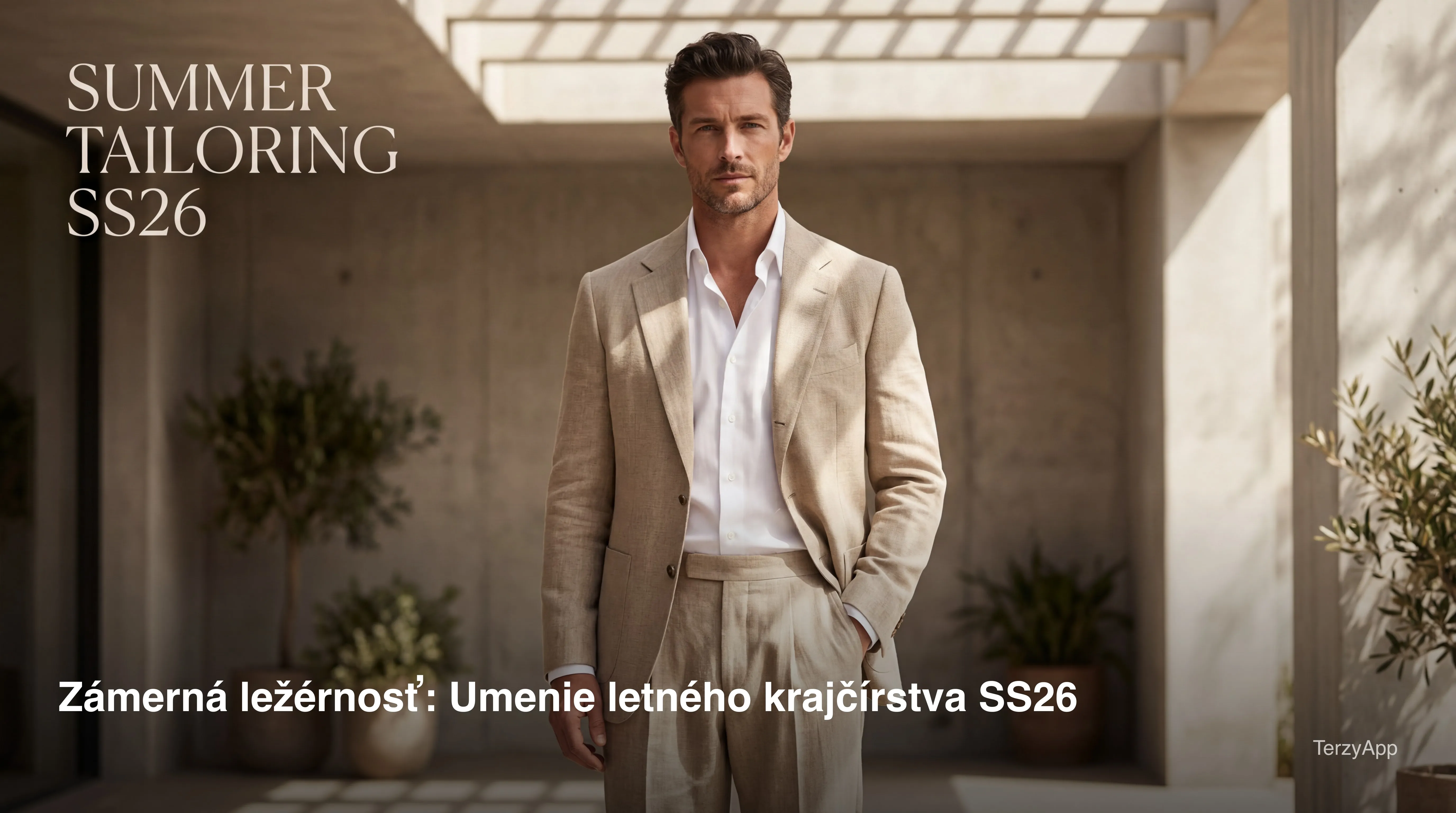Zámerná ležérnosť: Umenie letného krajčírstva SS26
